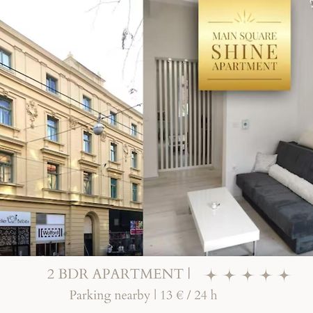 Luxurios And Historic Apartment "Shine" - Right On The Main Square Zagabria Esterno foto